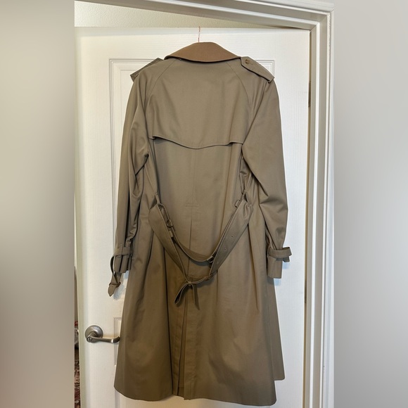 Vintage Burberry Check Trench Coat, L - Picture 9 of 17